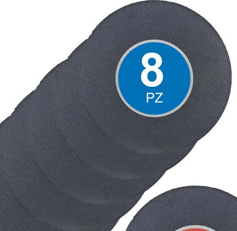 Disco Flex Per Pietra Set Da 8 Pezzi Dischi Smerigliatrice Diam. 125 Mm Fai da te/Utensili elettrici e a mano/Accessori per utensili elettrici/Mole e dischi abrasivi/Dischi abrasivi/Dischi abrasivi velcrati Trade Shop italia - Napoli, Commerciovirtuoso.it