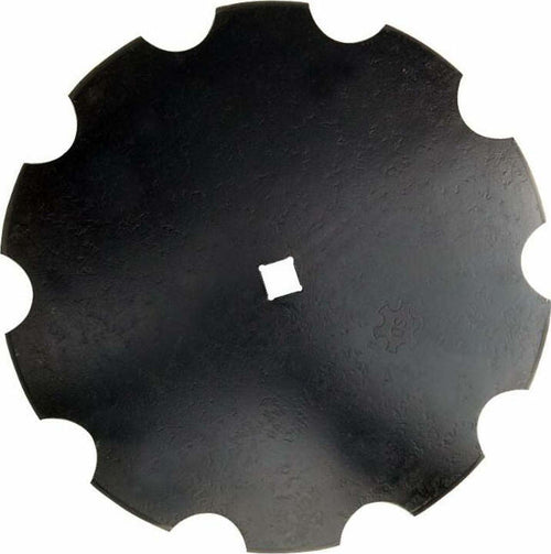 Disco frangizolle dentato con Ø 560mm spessore 5mm e foro quadrato di 31mm