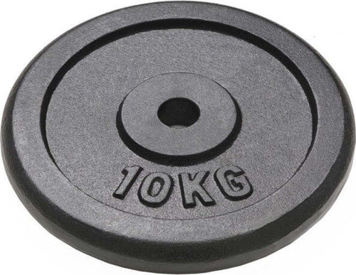 Disco-In-Ghisa-Per-Bilanciere-Manubri-Peso-Da-10kg-Foro-25-Mm-Gdc-Allenamento