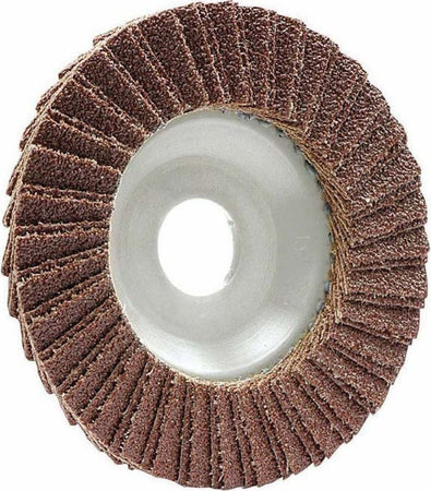 Disco lamellare con supporto in nylon abrasivo per ferro, legno e plastica Fai da te/Utensili elettrici e a mano/Accessori per utensili elettrici/Lame/Dischi diamantati La Zappa - Altamura, Commerciovirtuoso.it