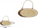Disco Legno Naturale Base Tronco Decorativa Ornamento Da Appendere 15x6cm 72101 Casa, arredamento e bricolage > Decorazione della casa Trade Shop italia - Napoli, Commerciovirtuoso.it