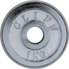Disco Olimpico In Acciaio Piastra Pesi Per Bilanciere Manubri Da 1kg Foro 30mm Pesi Palestra Trade Shop italia - Napoli, Commerciovirtuoso.it