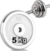 Disco Olimpico In Acciaio Piastra Pesi Per Bilanciere Manubri Da 5 Kg Palestra Pesi Palestra Trade Shop italia - Napoli, Commerciovirtuoso.it