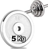Disco Olimpico In Acciaio Piastra Pesi Per Bilanciere Manubri Da 5 Kg Palestra Pesi Palestra Trade Shop italia - Napoli, Commerciovirtuoso.it