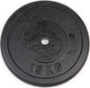 Disco-Per-Manubri-Pesi-Piastre-Bilanciere-Ghisa-Foro-25mm-Da-15kg-Dischi-Fitness