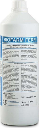 DISINFETTANTE 1000ML DISPOSITIVI MEDICI FERRI IGIENIZZANTI STERILIZZA BIOFARM Casa e cucina/Detergenti e prodotti per la pulizia/Detergenti per la casa/Spray e liquidi disinfettanti Trade Shop italia - Napoli, Commerciovirtuoso.it