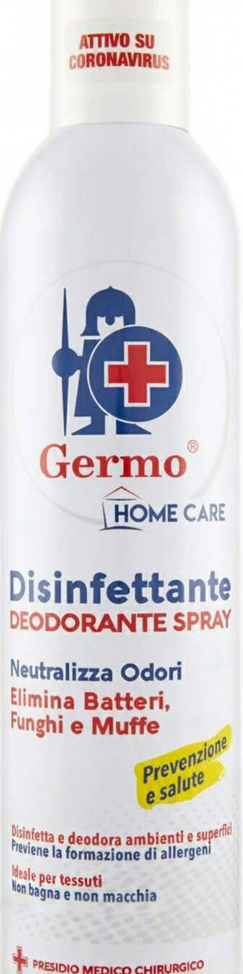 Disinfettante Home Care Spray GERMO Deodorante presidio medico chirurgico Disinfettante spray per superfici 400ml disinfettante Salute e Prevenzione - Barletta, Commerciovirtuoso.it