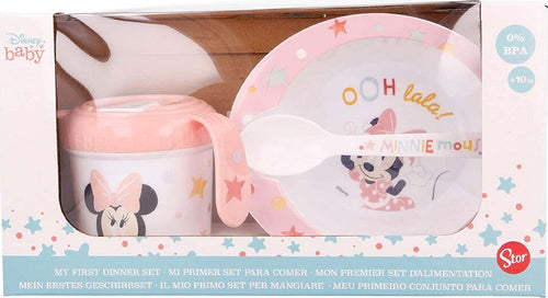 Disney Baby Set Pappa 3 Pezzi Minnie Mouse Rosa Prima Pappa Per Bambini Asilo Prima infanzia/Allattamento e pappa/Stoviglie/Set di stoviglie Trade Shop italia - Napoli, Commerciovirtuoso.it