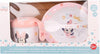 Disney-Baby-Set-Pappa-3-Pezzi-Minnie-Mouse-Rosa-Prima-Pappa-Per-Bambini-Asilo