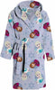 Disney-Frozen-Accappatoio-In-Spugna-Bambina-Con-Cappuccio-Celeste-Junior-4/5-E-6/7-Anni-Official-Disney