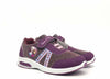 DISNEY FROZEN Elsa and Anna Sneaker bimba fuxia burgundi con luci