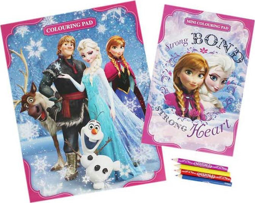 Disney-Frozen-Play-Pack-Set-Immagini-da-Colorare-e-4-Matite-Incluse