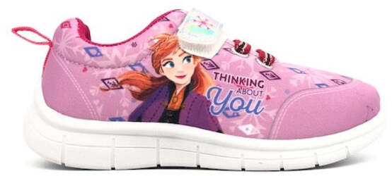 DISNEY FROZEN Sneaker bimba rosa con Elsa e Anna