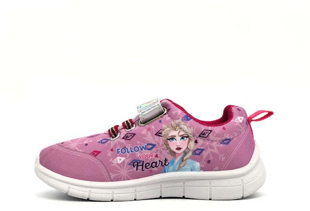 DISNEY FROZEN Sneaker bimba rosa con Elsa e Anna