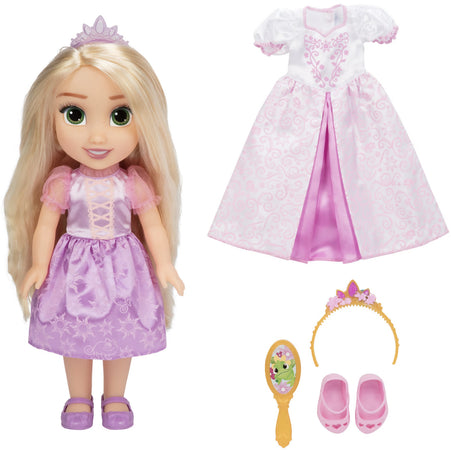 Disney Princess Bambola Da 38 Cm Di Rapunzel Con Accessori