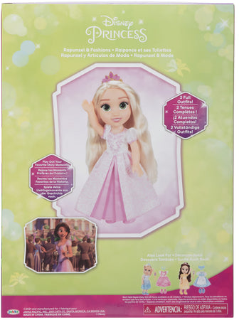 Disney Princess Bambola Da 38 Cm Di Rapunzel Con Accessori