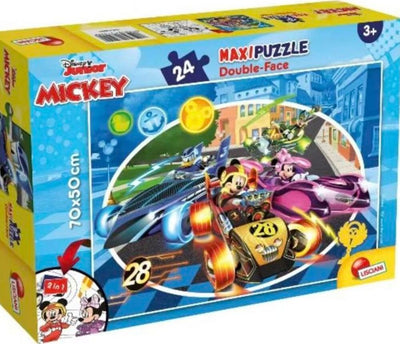 Disney Puzzle Double Face Mickey Mouse 24 Maxi Pezzi Dim 70x50 Cm Puzzle 2 In 1 Giochi e giocattoli/Puzzle/Puzzle classici Trade Shop italia - Napoli, Commerciovirtuoso.it