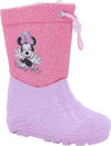 Disney-Stivali-Pioggia-Minnie-Stivaletti-Imbottiti-Minnie-Bambina-Stivali-Rosa-Pioggia-E-Neve