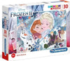 Disney-Supercolor-Puzzle-Frozen-La-Regina-Di-Ghiaccio-Elsa-Olaf-Anna-30-Pezzi