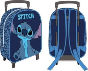 DISNEY-ZAINO-TROLLEY-CON-RUOTE-STITCH