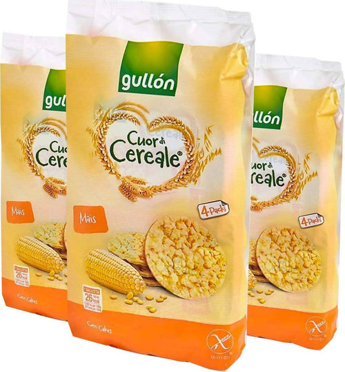 Dispensa Zaniboni Gullon 32x Galletta Mais Senza Glutine Cuor Di Cereale 27,2 Gr In Confezioni Singole Gallette Per Celiaci Confezione 32 Pezzi Alimentari e cura della casa/Snack dolci e salati/Gallette chips e cracker di riso/Gallette Franco Pausa Caffè - Albano Laziale, Commerciovirtuoso.it