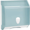 Dispenser asciugamani piegati - 290 x 120 x 295 mm - bianco-azzurro - Replast Commercio Industria e Scienza/Forniture sanitarie e igieniche/Prodotti di carta/Asciugamani di carta Eurocartuccia - Pavullo, Commerciovirtuoso.it