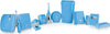 Dispenser asciugamani piegati Soft Touch - 29x10 5x30 5 cm - azzurro - Mar Plast Commercio Industria e Scienza/Forniture sanitarie e igieniche/Prodotti di carta/Asciugamani di carta Eurocartuccia - Pavullo, Commerciovirtuoso.it