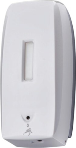 Dispenser automatico Basica per sapone liquido - capacitA' 0 5 L - bianco - Medial International Casa e cucina/Bagno/Accessori per il bagno/Dosatori e porta accessori/Dosatori per sapone liquido Eurocartuccia - Pavullo, Commerciovirtuoso.it