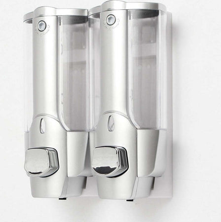 Dispenser Doppio Erogatore Sapone Manuale Dosatore Professionale A Muro 700 Ml Casa e cucina/Bagno/Accessori per il bagno/Dosatori e porta accessori/Dosatori per sapone liquido Trade Shop italia - Napoli, Commerciovirtuoso.it
