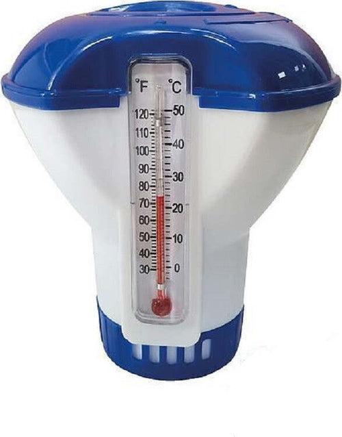 Dispenser Dosatore Cloro Con Termometro Pastiglie Mini Piscina Regolabile 42404 Giardino e giardinaggio/Piscine vasche idromassaggio e accessori/Prodotti chimici e tester Ph/Cloro Trade Shop italia - Napoli, Commerciovirtuoso.it