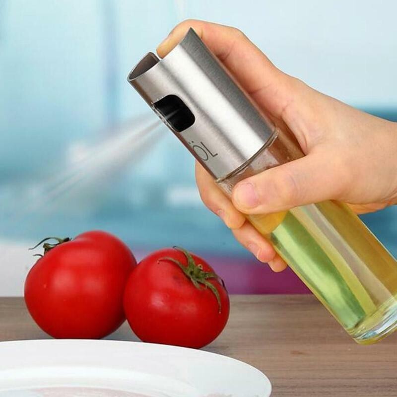 Flacone spray per olio da 470 ml – 2 in 1 spruzzatore per olio d'oliva e Flacone spray per olio da 470 ml – 2 in 1 spruzzatore per olio d'oliva e