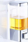 Dispenser-Erogatore-Per-Sapone-Liquido-Contenitore-A-Muro-Casa-Hotel-500-Ml