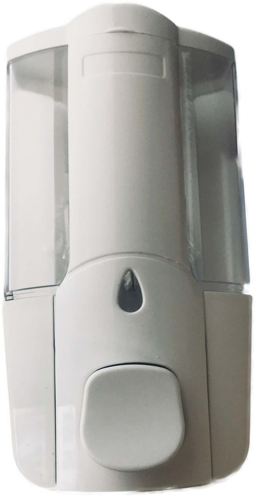 Dispenser erogatore per sapone o gel 480 ml a pulsante pressione abs