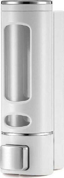 Dispenser-Erogatore-Porta-Sapone-Manuale-Dosatore-Professionale-A-Muro-400ml