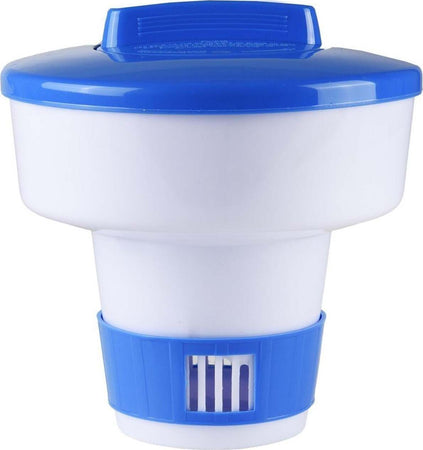 Dispenser galleggiante per pastiglie da 200 g di Cloro a flusso regolabile per Piscina Giardino e giardinaggio/Piscine vasche idromassaggio e accessori/Prodotti chimici e tester Ph/Dosatori La Zappa - Altamura, Commerciovirtuoso.it