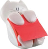 Dispenser gatto bianco + ricarica Post it Super Sticky Z Notes rosso rubino - CAT-330 - 76 x 76 mm - 90 fogli - Post it Cancelleria e prodotti per ufficio/Carta blocchi e quaderni/Blocchi appunti taccuini e diari/Blocchetti memo adesivi Eurocartuccia - Pavullo, Commerciovirtuoso.it