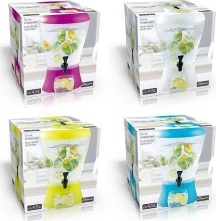 Dispenser Per Bibite 4,5 Litri Con Rubinetto Distributore Erogatore Acqua Bevande Casa, arredamento e bricolage > Cucina > Dosatori Trade Shop italia - Napoli, Commerciovirtuoso.it