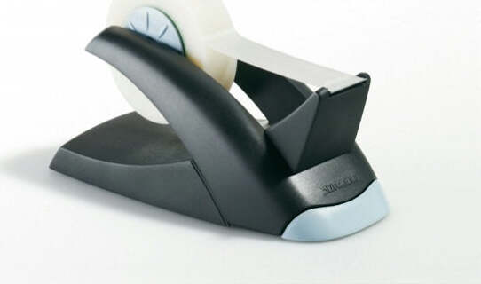 Dispenser per nastro adesivo Vegas - 33 mm x 19 mt - nero - Durable - 1 rotolo incluso Cancelleria e prodotti per ufficio/Archivio ufficio e accessori per scrivania/Accessori da scrivania e archiviazione/Portaoggetti e portablocchi da scrivania/Dispenser per nastro adesivo Eurocartuccia - Pavullo, Commerciovirtuoso.it