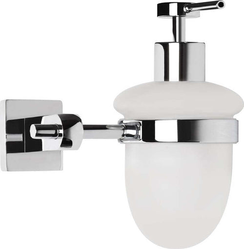DISPENSER per Sapone da Bagno a Parete Iris Ottone Cromato Accessori Alta Qualità Casa e cucina/Bagno/Accessori per il bagno/Dosatori e porta accessori/Dosatori per sapone liquido Ogomondo - Martina Franca, Commerciovirtuoso.it