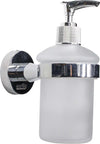 DISPENSER PER SAPONE LIQUIDO A MURO PARETE IN ACCIAIO E VETRO FISSAGGIO CON VITI Casa e cucina/Bagno/Accessori per il bagno/Dosatori e porta accessori/Dosatori per sapone liquido Trade Shop italia - Napoli, Commerciovirtuoso.it