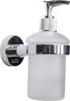 Dispenser-Per-Sapone-Liquido-A-Muro-Parete-In-Acciaio-E-Vetro-Fissaggio-Con-Viti