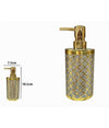 Dispenser Per Sapone Liquido Accessorio Bagno Oro Stile Barocco Dosatore 59103