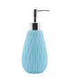 Dispenser Per Sapone Liquido Azzurro Lavorato Accessori Per Arredo Bagno 79942