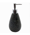 Dispenser Per Sapone Liquido Motivo Etnico Nero Accessori Per Arredo Bagno 79963
