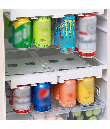 Dispenser Porta Bibite Lattine Da Appendere Organizer Sospeso Per Frigorifero