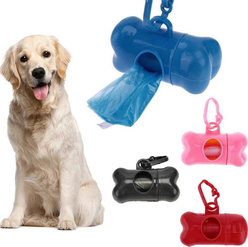 Dispenser Porta Sacchetti Per Cani + 3 Rotoli Sacchetto Raccogli Feci Animali Prodotti per animali > Prodotti per Cani > Sacchetti e Palette Trade Shop italia - Napoli, Commerciovirtuoso.it