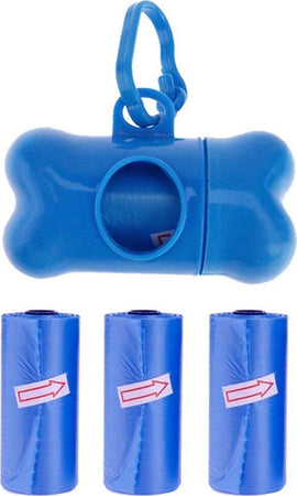 Dispenser Porta Sacchetti Per Cani + 3 Rotoli Sacchetto Raccogli Feci Animali Prodotti per animali > Prodotti per Cani > Sacchetti e Palette Trade Shop italia - Napoli, Commerciovirtuoso.it
