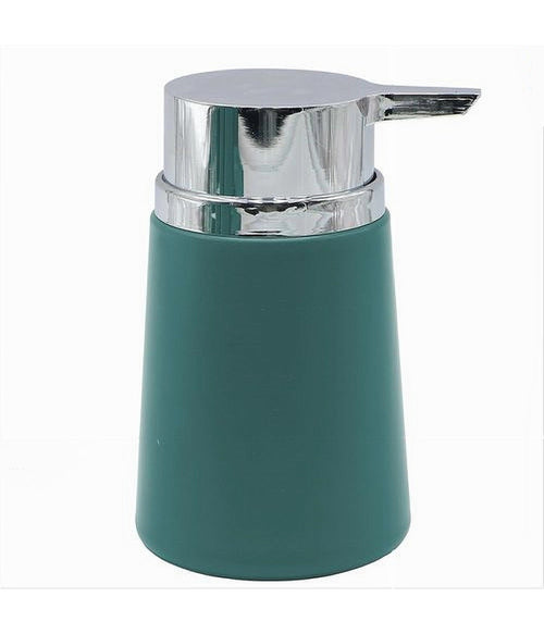 Dispenser Porta Sapone Liquido Accessori Arredo Da Bagno Verde In Plastica 69982