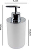 Dispenser Porta Sapone Liquido Bianco Silver Per Ricambio Accessori Bagno 69461 Casa e cucina/Bagno/Accessori per il bagno/Dosatori e porta accessori/Dosatori per sapone liquido Trade Shop italia - Napoli, Commerciovirtuoso.it