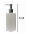 Dispenser Porta Sapone Liquido Colore Bianco Accessorio Per Arredo Bagno 79185